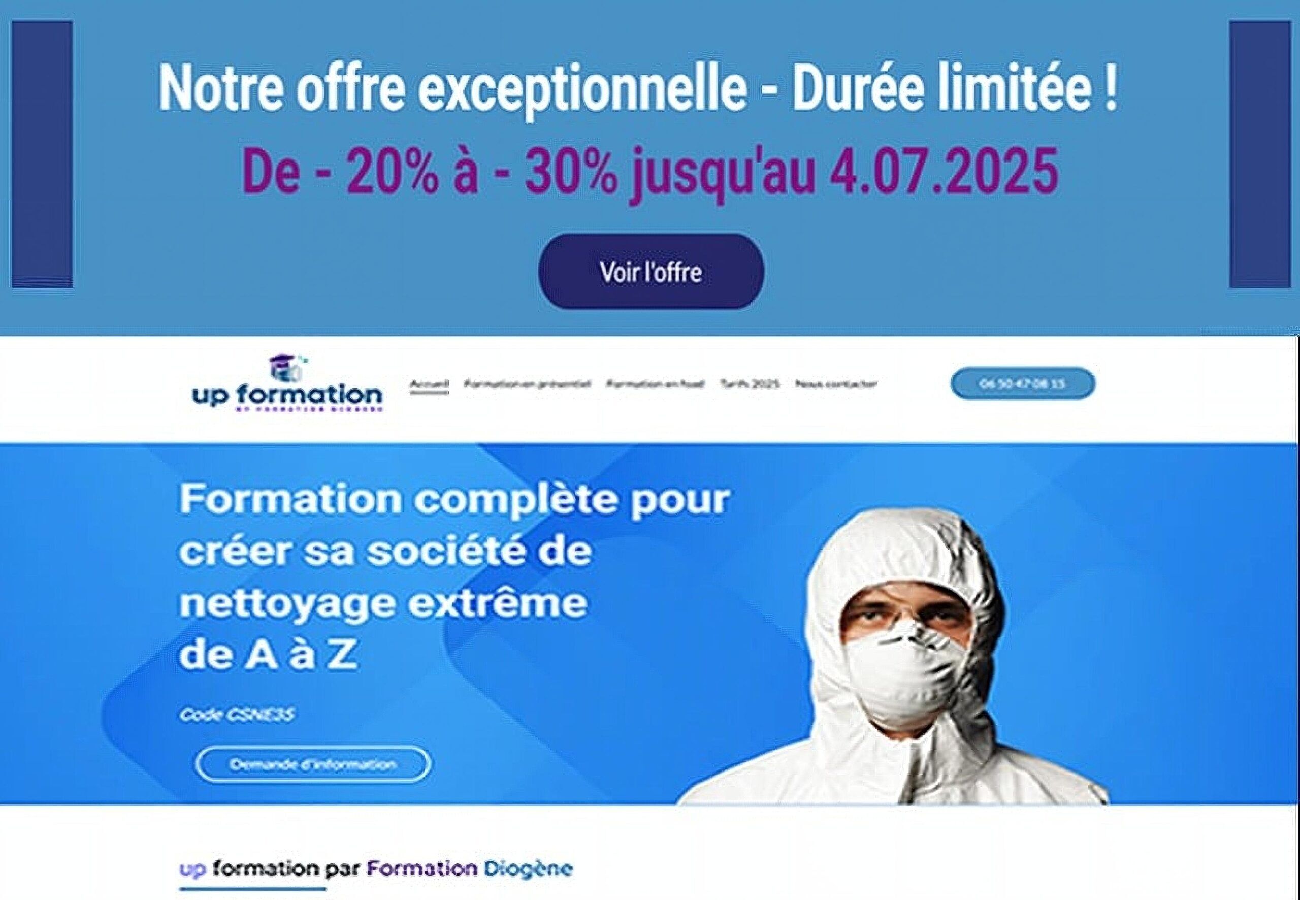 FORMATION DIOGÈNE est un organisme de formation spécialisé dans les formations autour du Syndrome de Diogène et du nettoyage extrême